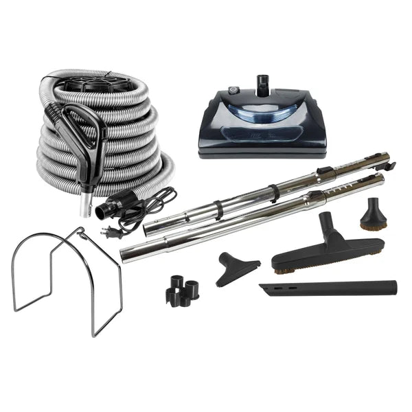 Johnny Vac - Ultimate Central Vacuum Kit 700 Airwatts with 2 complete sets of accessories