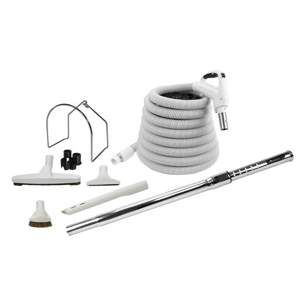 Johnny Vac - Ultimate Central Vacuum Kit 700 Airwatts with 2 complete sets of accessories