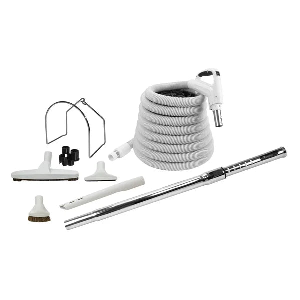 Johnny Vac - Ultimate Central Vacuum Kit 700 Airwatts with 2 complete sets of accessories