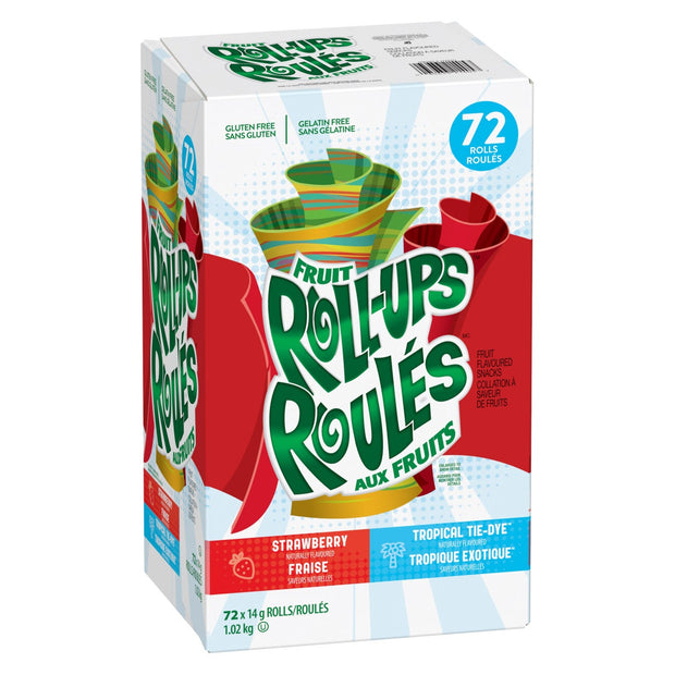Fruit Roll-Ups, Fruit Flavoured Snacks, 72 × 14 g