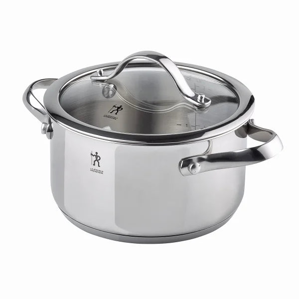 Henckels Aragon Stainless Steel Cookware Set, 6-pieces