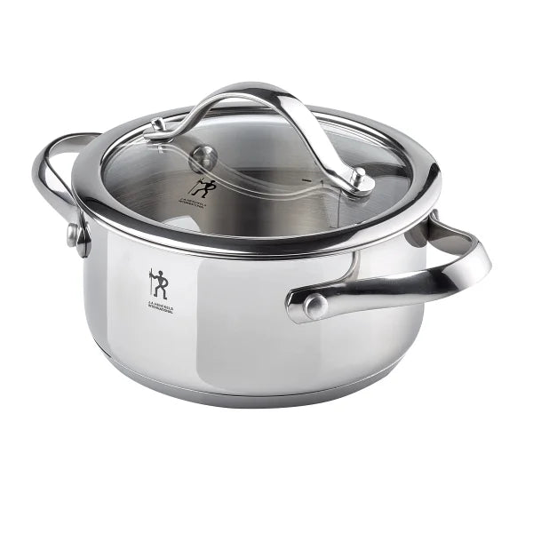 Henckels Aragon Stainless Steel Cookware Set, 6-pieces