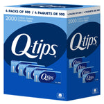 Q-tips Cotton Swabs, 4-pack of 500