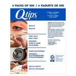 Q-tips Cotton Swabs, 4-pack of 500