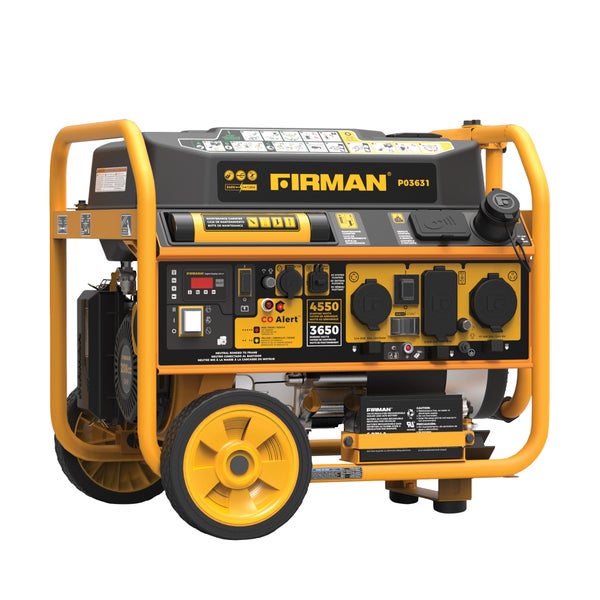 Firman 3,650W Running / 4,550W Peak Gasoline Powered Generator