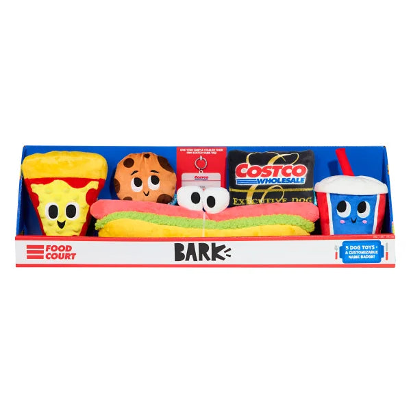 BARK Food Court Dog Toy Bundle