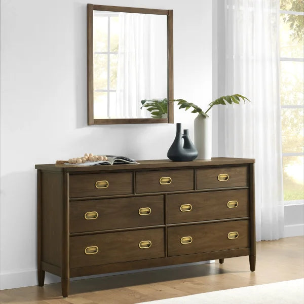 Weston Park 7-drawer Dresser, Dark Brown