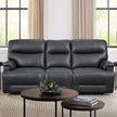 Northridge Home Graham Park Power Reclining Top-grain Leather Sofa