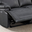 Northridge Home Graham Park Power Reclining Top-grain Leather Sofa