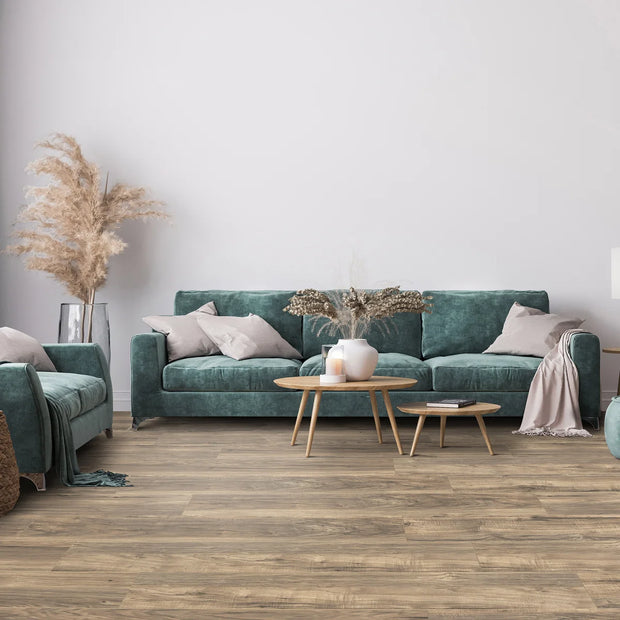 Golden Select Florence 19.2 cm (7.56 in.) Water Proof Laminate Flooring with Pre-attached Foam Backer