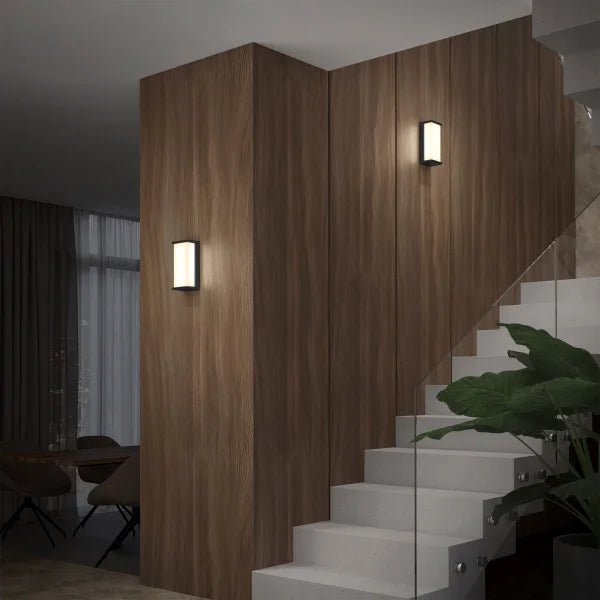 Artika Faro  Indoor/Outdoor LED Wall Light 3CCT, Black