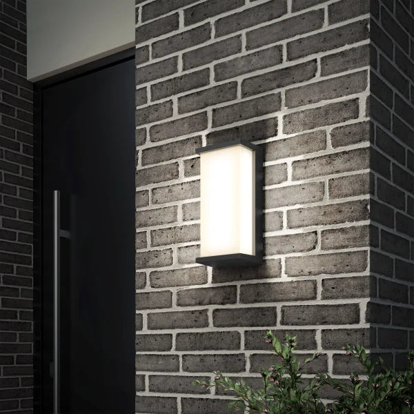 Artika Faro  Indoor/Outdoor LED Wall Light 3CCT, Black