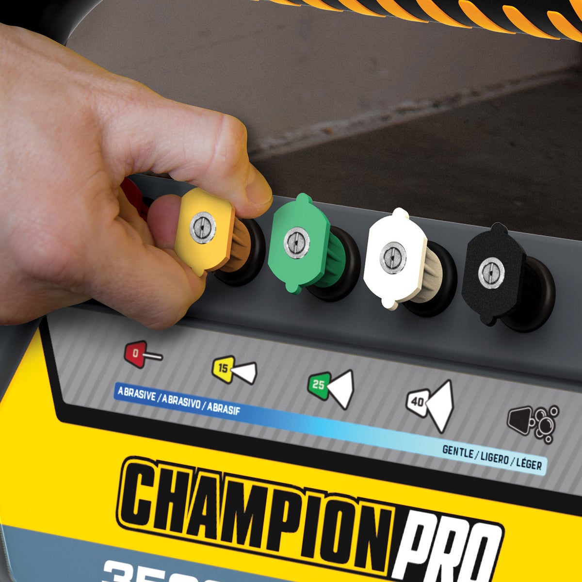 Champion 3500PSI 2.5GPM Honda Engine Pressure Washer