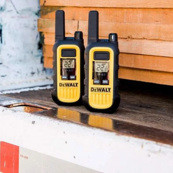 DeWALT DXFRS300 Two-Way Radios with Heavy Duty 6-Port Charger, 6-pack