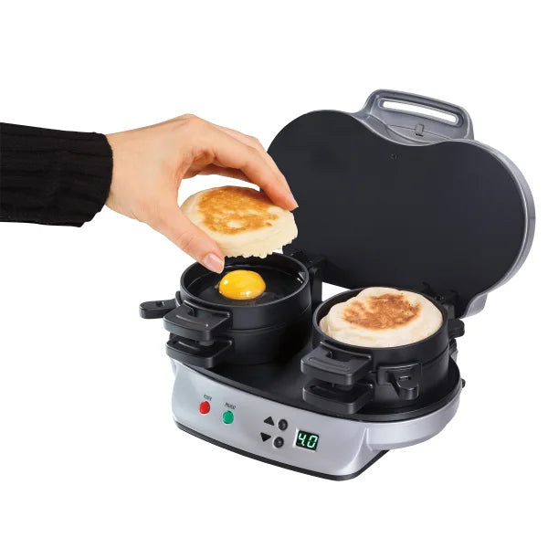 Hamilton Beach Dual Breakfast Sandwich Maker