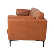 Kava Top Grain Leather Sofa, Brown