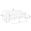 Kava Top-Grain Leather Sofa & Loveseat, Brown