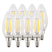 Luminus LED Elite 3.5W Dimmable B11 Chandelier Bulb, 8-pack