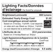 Luminus LED 8.5W Dimmable A19 Bulb E26 Base, 10-pack