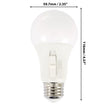 Luminus LED 8.5W Dimmable A19 Bulb E26 Base, 10-pack