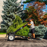 DK2 Black Steel Multi Purpose Folding Trailer,  4 ft. x 8 ft