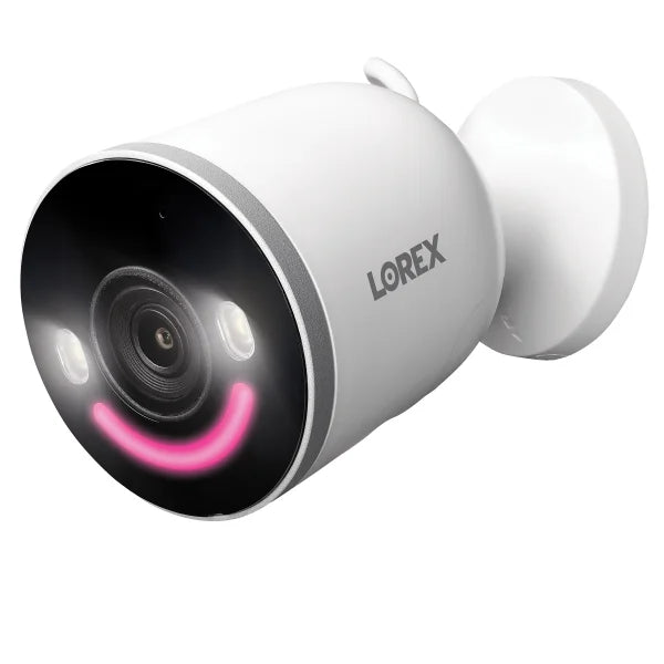 Lorex 2K Battery Video Doorbell and 4K Spotlight Indoor/Outdoor Wi-Fi Security Camera