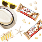 Kinder Bueno White Chocolate and Hazelnut Cream Candy Bars, 20 × 39 g