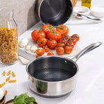 Hexclad Saucepan Set with Trivets, 6-piece