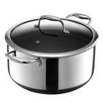 Hexclad Saucepan Set with Trivets, 6-piece