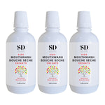 Spa Dent Naturals Kids Fluoride-free Mouthwash - Berry Burst, 3 x 473 mL