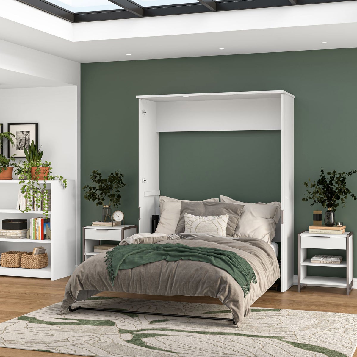 Bestar Lumina Queen Wall Bed