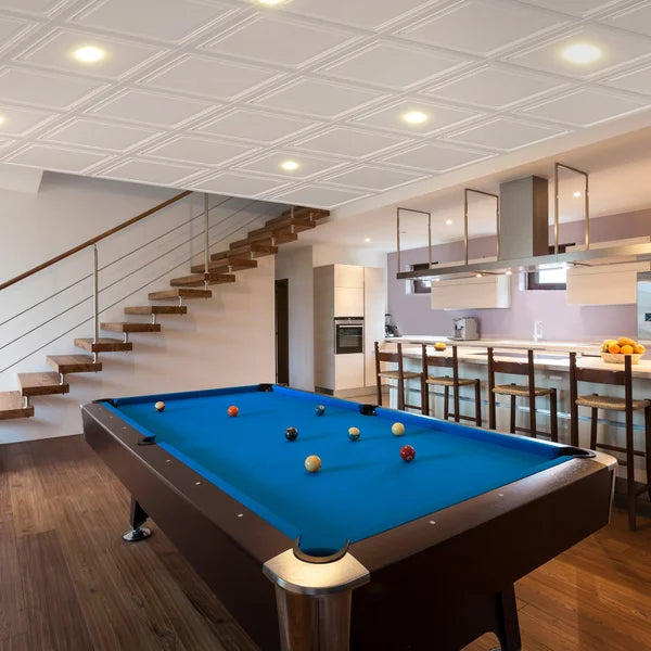 Mono Serra Quatro 24 in. × 24 in. Ceiling Tiles, Flamingo