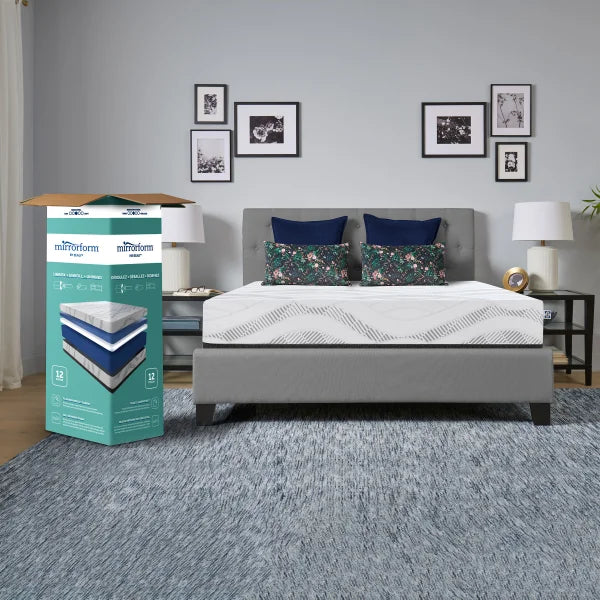 Sealy Mirrorform 30.5 cm (12 in.) Gel Memory Foam Queen Mattress