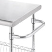 Trinity Stainless Steel Kitchen Cart 60.96cm (24in)
