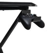 Radius 151.4 cm (59.6 in.) Gaming Desk