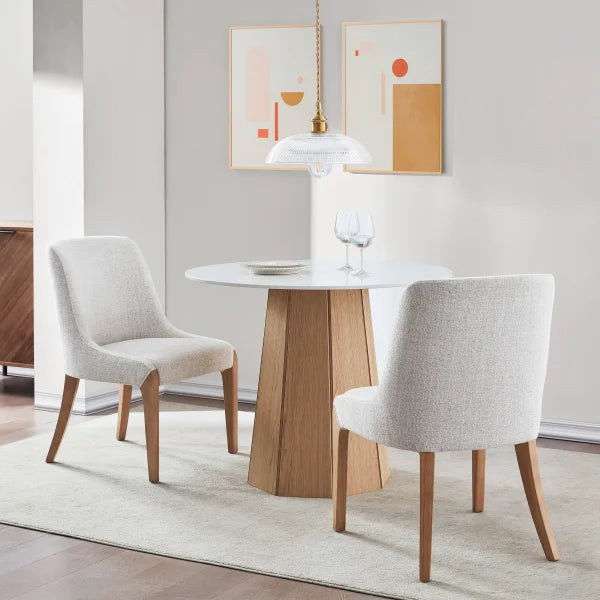 Aiden & Ivy Fabric Dining Chair, 2-pack