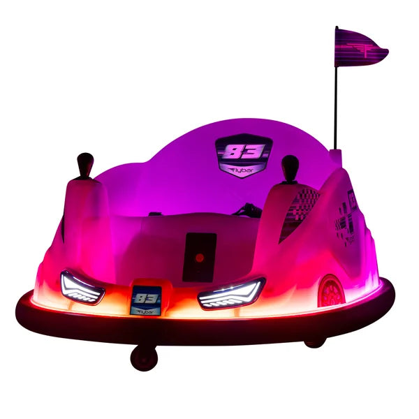 Flybar 12V GLOW Bumper Car - Ride-on