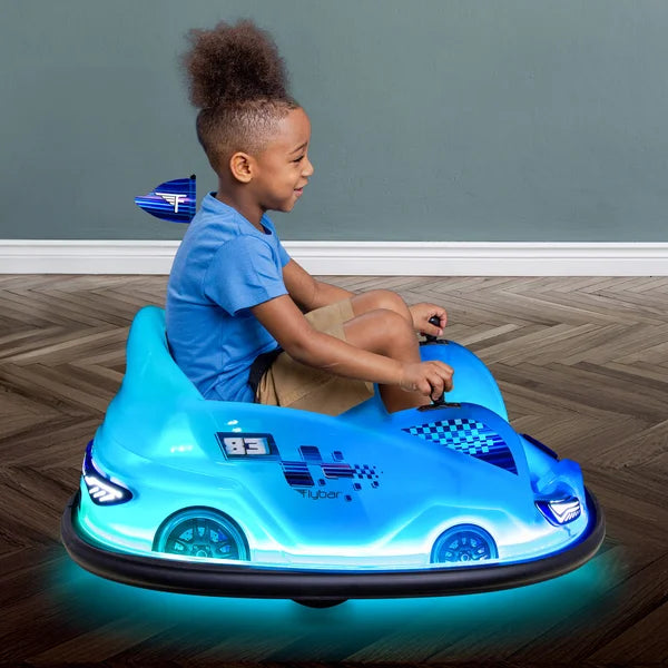 Flybar 12V GLOW Bumper Car - Ride-on