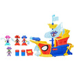 Marvel Spidey and his Amazing Friends Water-Webs Webs Ahoy Bubble Pirate Ship Toy