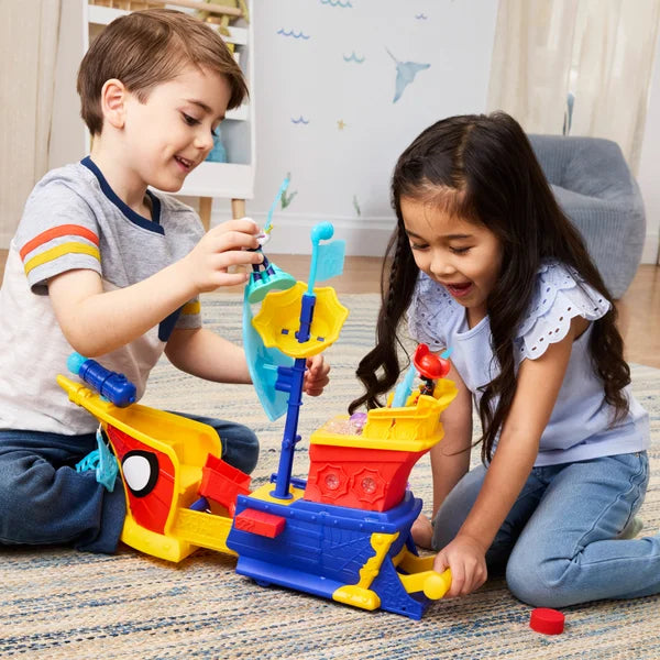 Marvel Spidey and his Amazing Friends Water-Webs Webs Ahoy Bubble Pirate Ship Toy