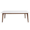 Luna White Quartz Top Dining Table, 218 cm (86 in.)