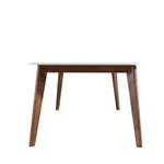 Luna White Quartz Top Dining Table, 218 cm (86 in.)