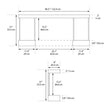 ActiveFlame Home Décor Series Fireplace Floating Mantel Shelf with Lighting, Urban Cement Finish