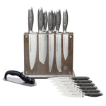 Schmidt Brothers Ashwood Knife Block - 15-Pieces