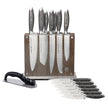 Schmidt Brothers Ashwood Knife Block - 15-Pieces