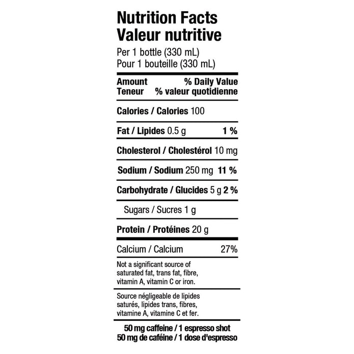 brüst Protein Coffee Mocha, 18 x 330 mL