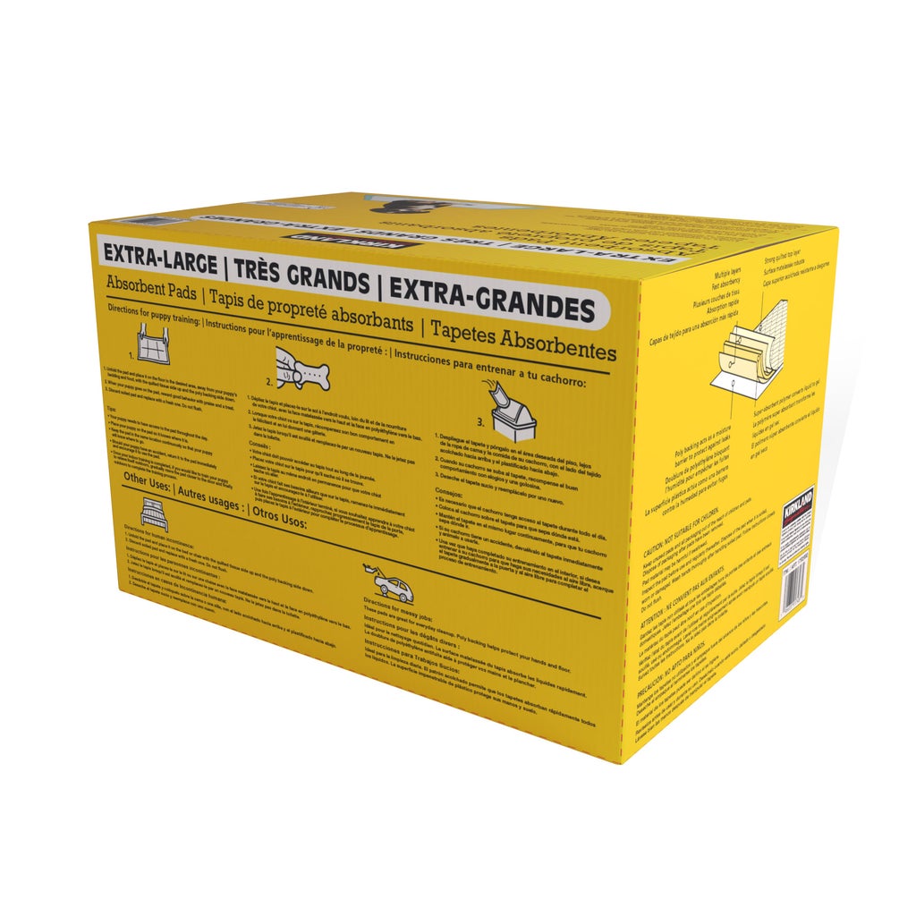 Kirkland Signature Absorbent Multipurpose Pads, 100-count