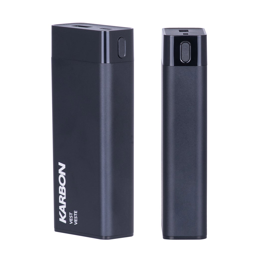 Lithium-Ion Replacement Battery Set for Karbon Heated Vest