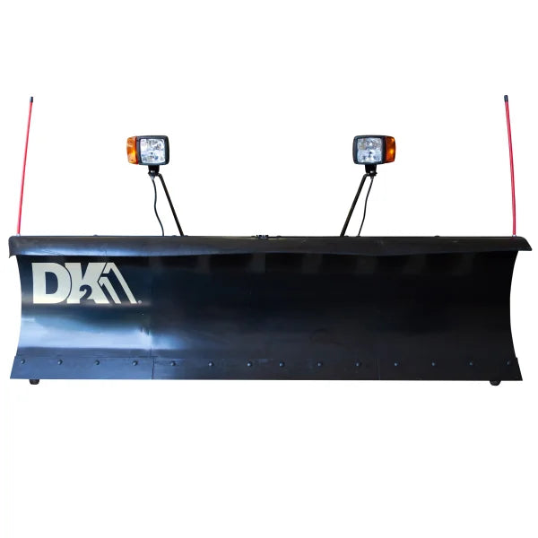 DK2 T-Frame Snow Plow Kit With Light, 82 in. × 19 in.