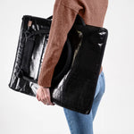 Clevermade Foldable Tote Bag With Wheels